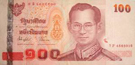 The tail of Thailand Baht 